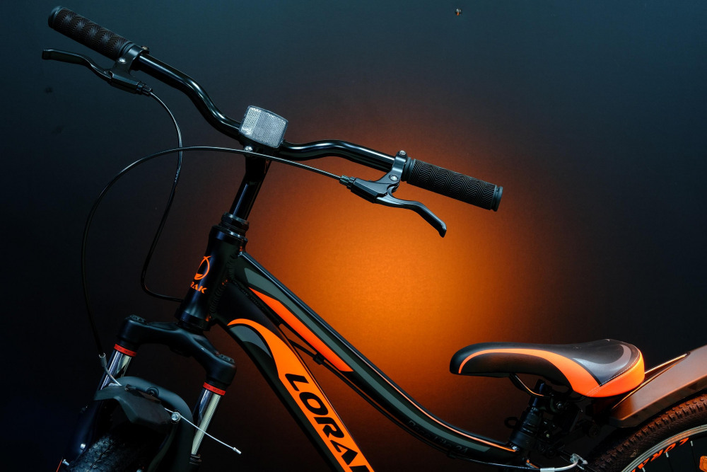 Lorak RACE Lite 24 Матовый Чёрно/Оранжевый