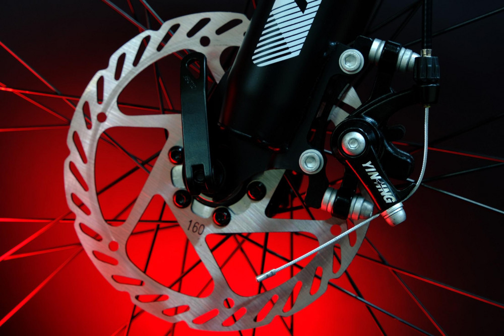 Heam Alpha 200 Матовый Чёрный/Красный рама 17 (на рост 155-173)