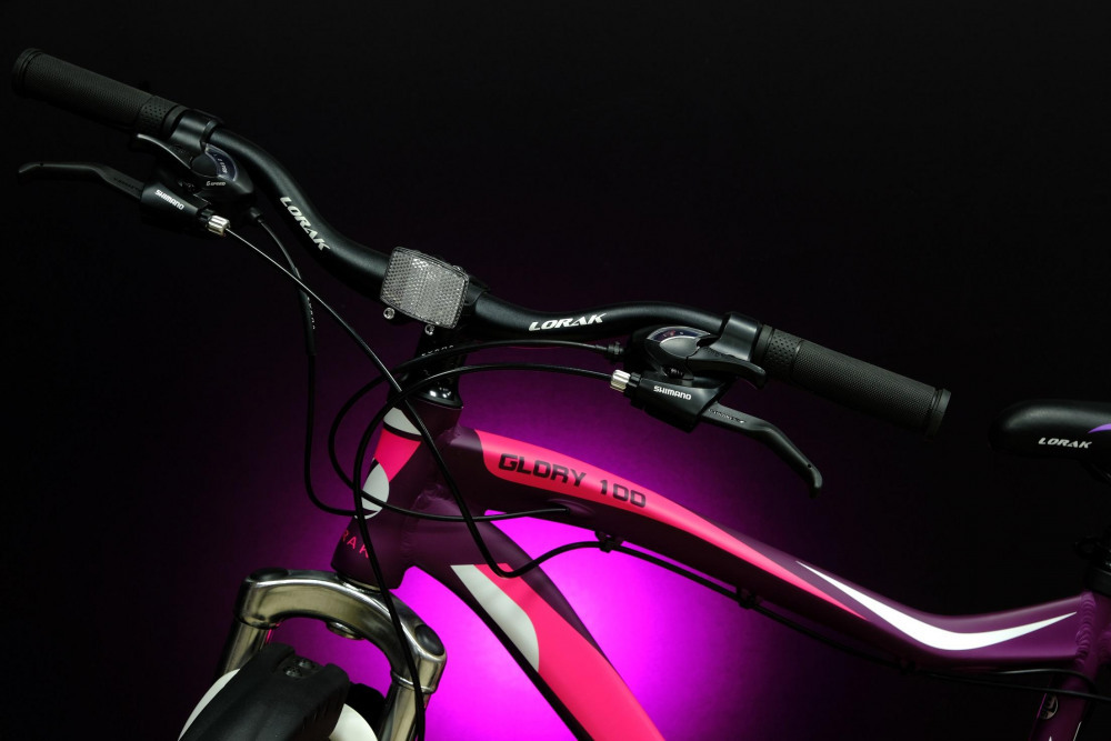 Lorak Glory 100 Матовый Фиолетовый/Розовый рама 17 (на рост 155-173)