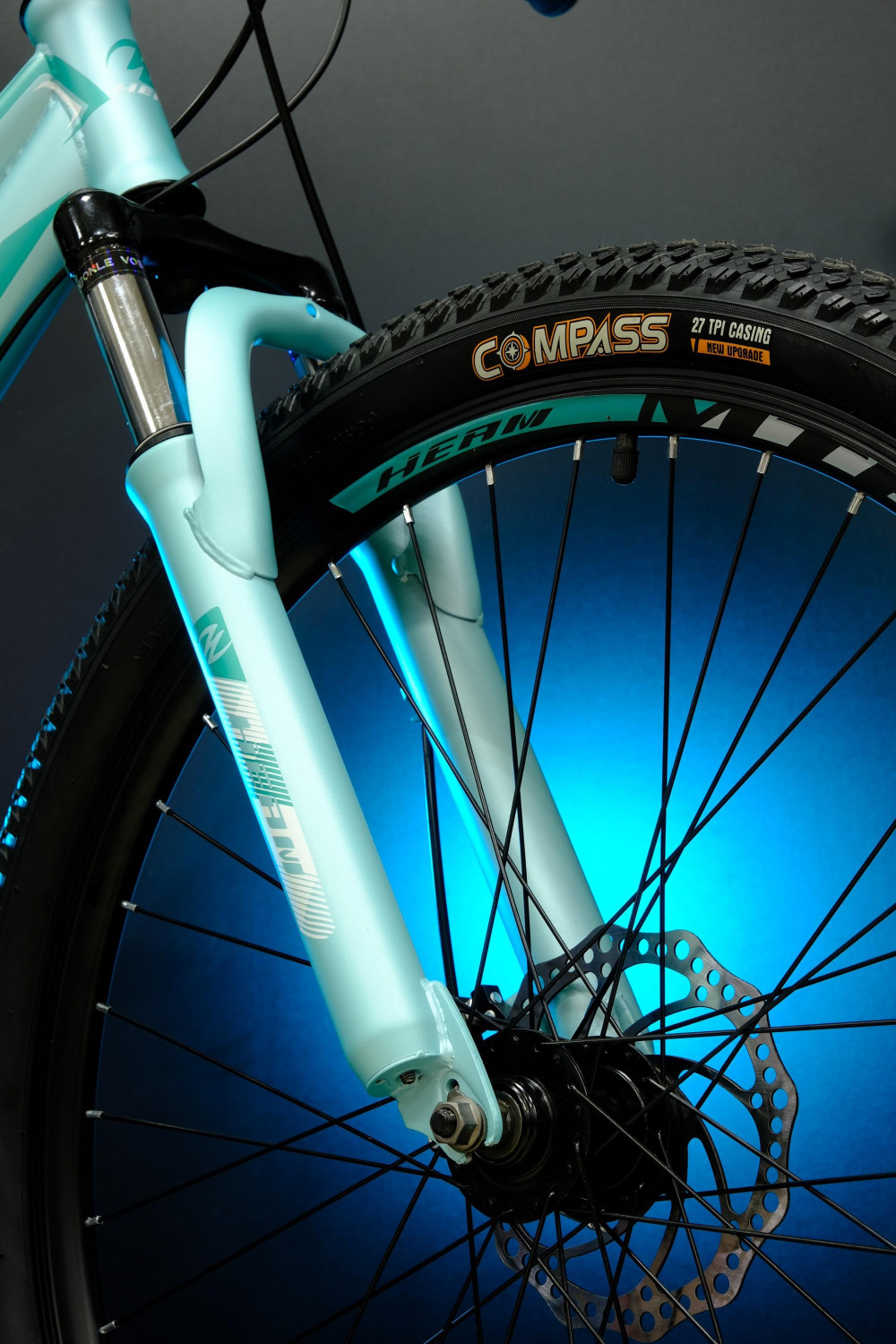 HEAM MATRIX 26 GIRL DISK Матовый Голубой рама 19 (на рост 171-182)