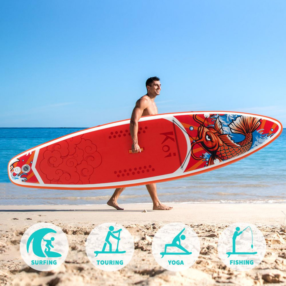 Сапборд SUPFR01D 335 84 15 KOI красный, код 78923