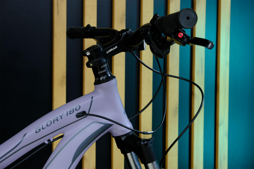 LORAK GLORY 180 HD Матовый Фиолетовый/Серый рама 19 (на рост 171-182)